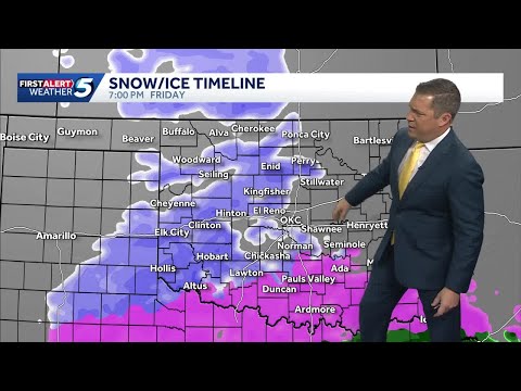 Oklahoma Winter Storm Update: Frigid wind chills and snow with winter storm