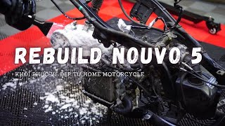 Download lagu Detailing and Rebuild Yamaha Nouvo 5 | Home Motorcycle Workshop mp3