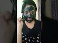 Charcoal Peel Off Face Mask So Satisfying Shorts Youtubeshorts Viralmakeuphack