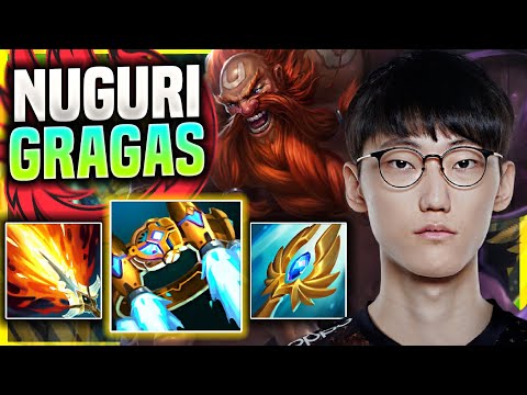 NUGURI IS A MONSTER WITH GRAGAS! - FPX Nuguri Plays Gragas Top vs Darius! | Season 11