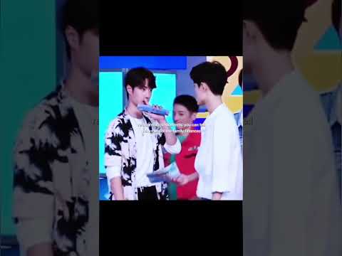 yibo is not THE wyb infront of xz🤭 #wangyibo #xiaozhan #yizhan #bjyx #theuntamed陈情令 #lanzhan #bl