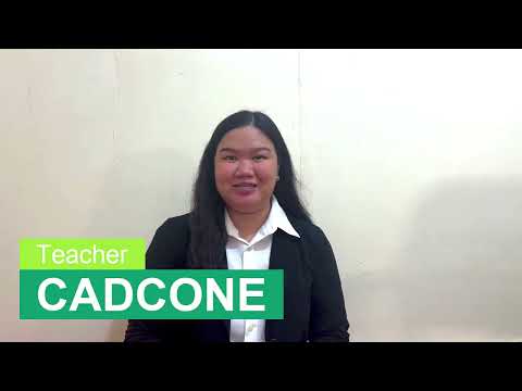 Cadconeのプロフィール動画