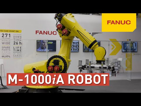 New M-1000iA robot - designed to handle very heavy products | FANUC