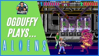 ALIENS FULL Arcade Play Through - OGDuffy Plays With Commentary