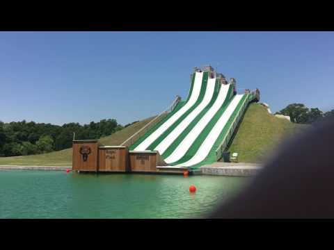 79 year old man CRUSHES Royal Flush @ BSR water park (neon shorts)