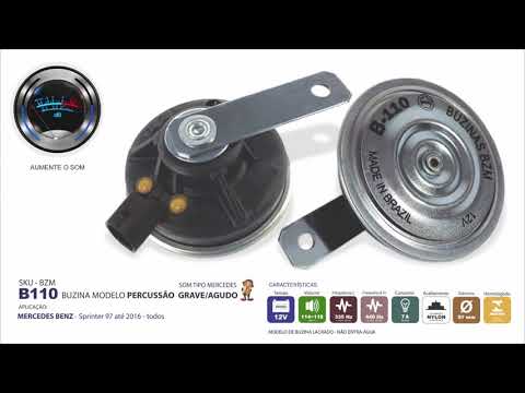 Som da buzina Sprinter  dupla