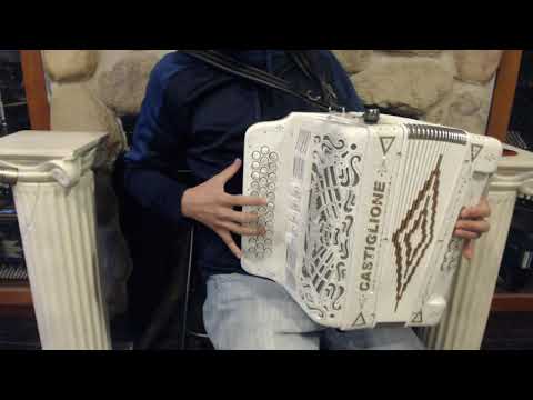 CAST5235FW - Dorado Gold Castiglione 5235 Diatonic Button Accordion FBbEb Fa 34 12 $2999