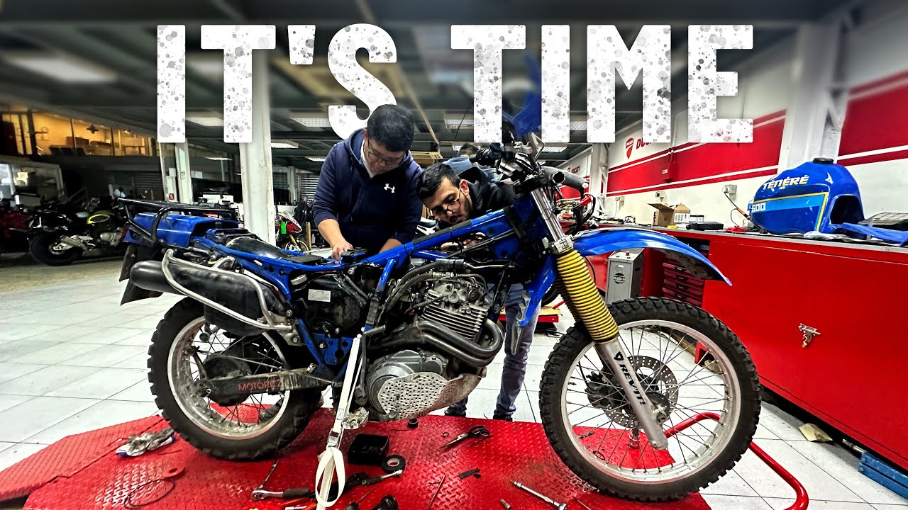 No more kickstarting my Yamaha Ténéré from 1987! S8, EP33