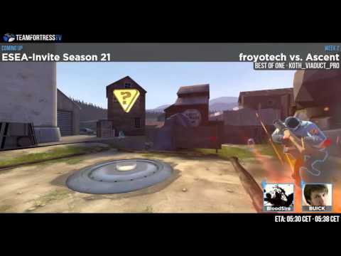 ESEA-Invite S21 W2: froyotech vs. Ascent