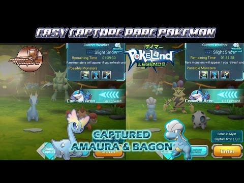 HOW TO GET RARE POKEMON BAGON & AMAURA "EPIC PET" "Myst OF MONSTERS"