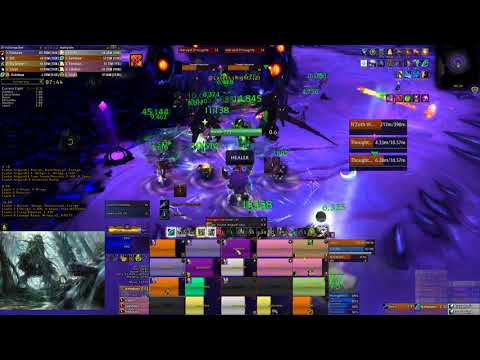 Mythic N'zoth Kill, Rank 1 execution world! 12/12 Resto Druid POV Bad RNG