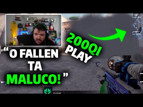 INSANO! Clutch ABSURDO do PROFESSOR 200QI JOGADA!