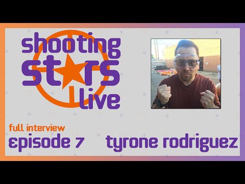 Shooting Stars Live Interview - Tyrone Rodriguez - Episode 7 Full Interview (Gaming Interview Show)