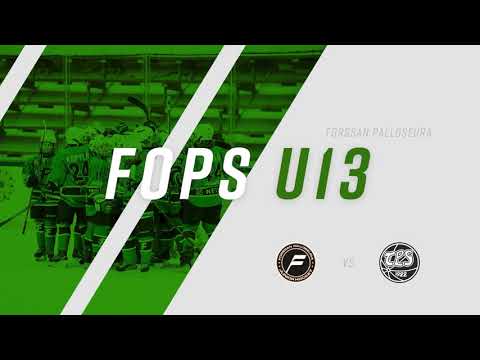 25.9.2021 FoPS vihreä - TPS Bobit (U13 AAA)