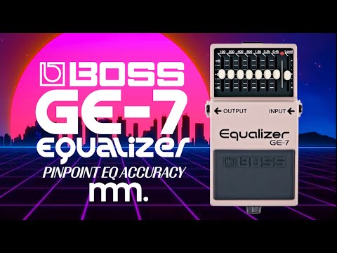 BOSS Equalizer Pedal GE-7 in Excellent Condition image 10