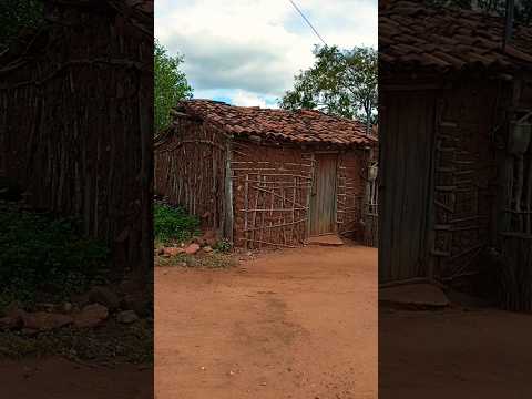 Casinha de taipa no interior do sertão de serra talhada-Pe #pernambuco #nordeste #sertão
