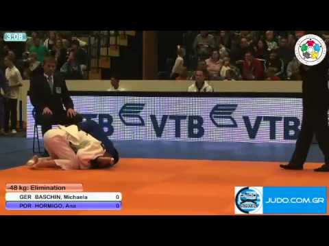 Judo Grand Prix Amsterdam 2011 -48kg BASCHIN (GER)-HORMIGO (POR)