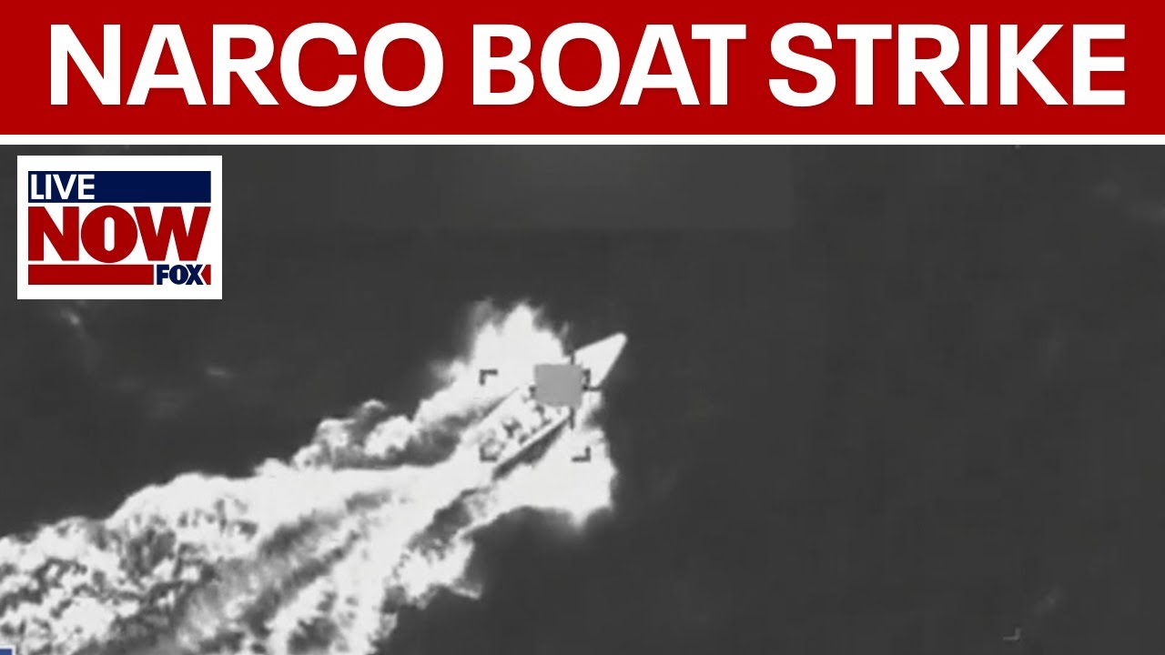 VIDEO: US strikes NARCO drug boat in the Caribbean killing all on board
