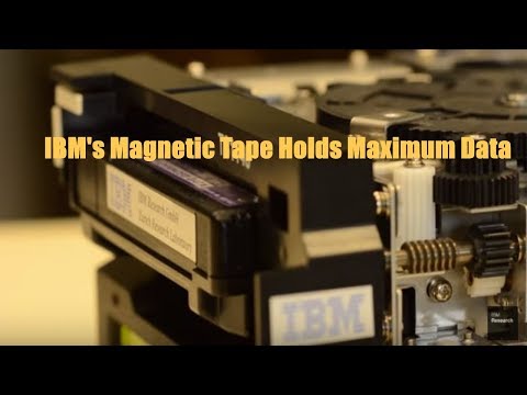 IBM's Magnetic Tape Holds Maximum Data