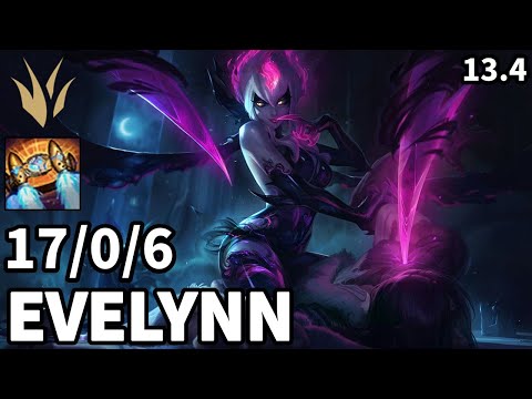 Evelynn Jungle vs Gragas - KR Master  | Patch 13.4