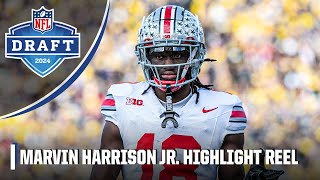 Marvin Harrison Jr. Highlight Reel: Arizona Cardinals select Ohio State WR at No. 4 | 2024 NFL Draft