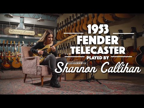1953 Fender Telecaster played by Shannon Callihan