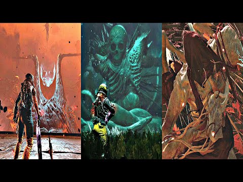 RETURNAL - All Bosses / Boss Fights + Ending (4K 60FPS)