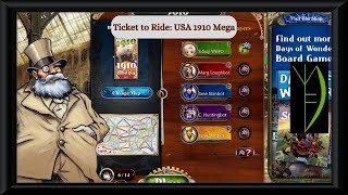 Ticket to Ride: USA 1910 Mega