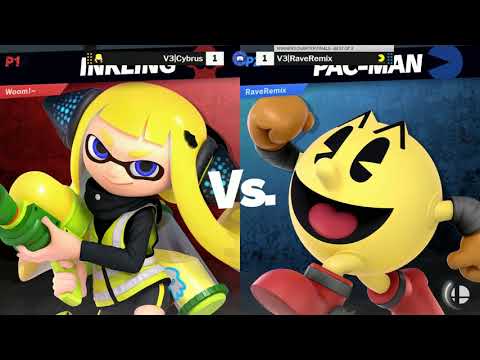 The Smash Lab 161 Winners Quarter Finals - RaveRemix (Pac-Man) vs Cybrus (Inkling)