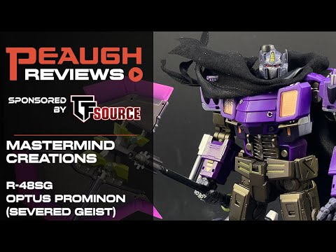 Video Review: Mastermind Creations TFCON 2022 Exclusive R-48SG OPTUS PROMINON (Severed Geist)