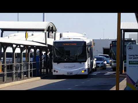 Carbridge MAN 16.220  (DesignLine Citybus) CVL3485 Arrives @ Perth Airport Terminal T3/T4