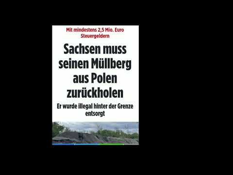 Nielegalne niemieckie śmieci w Polsce, #Tuplice