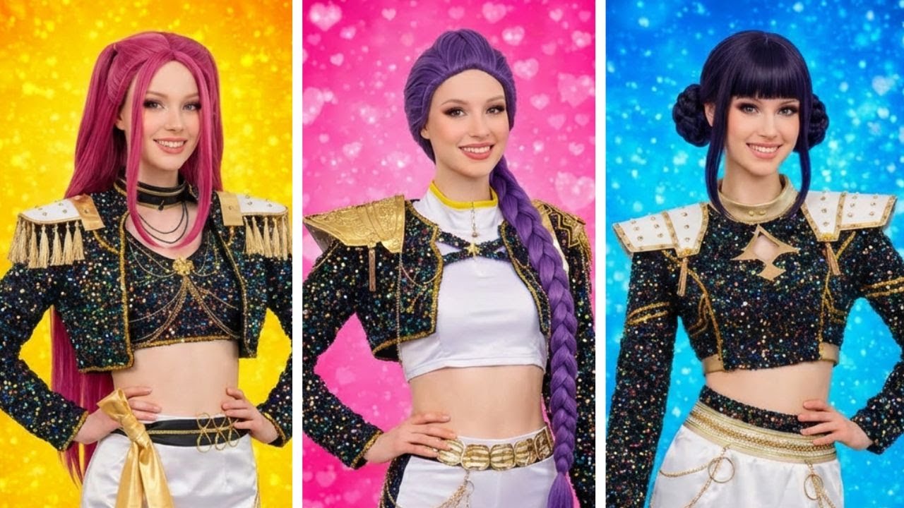 地味なナードがKPopスターに！？究極のデーモンハンターメイクオーバー💄