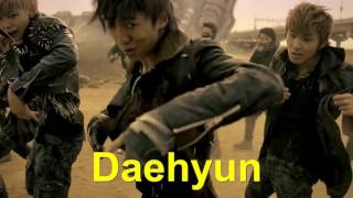 B.A.P - POWER (with member names) [HD]