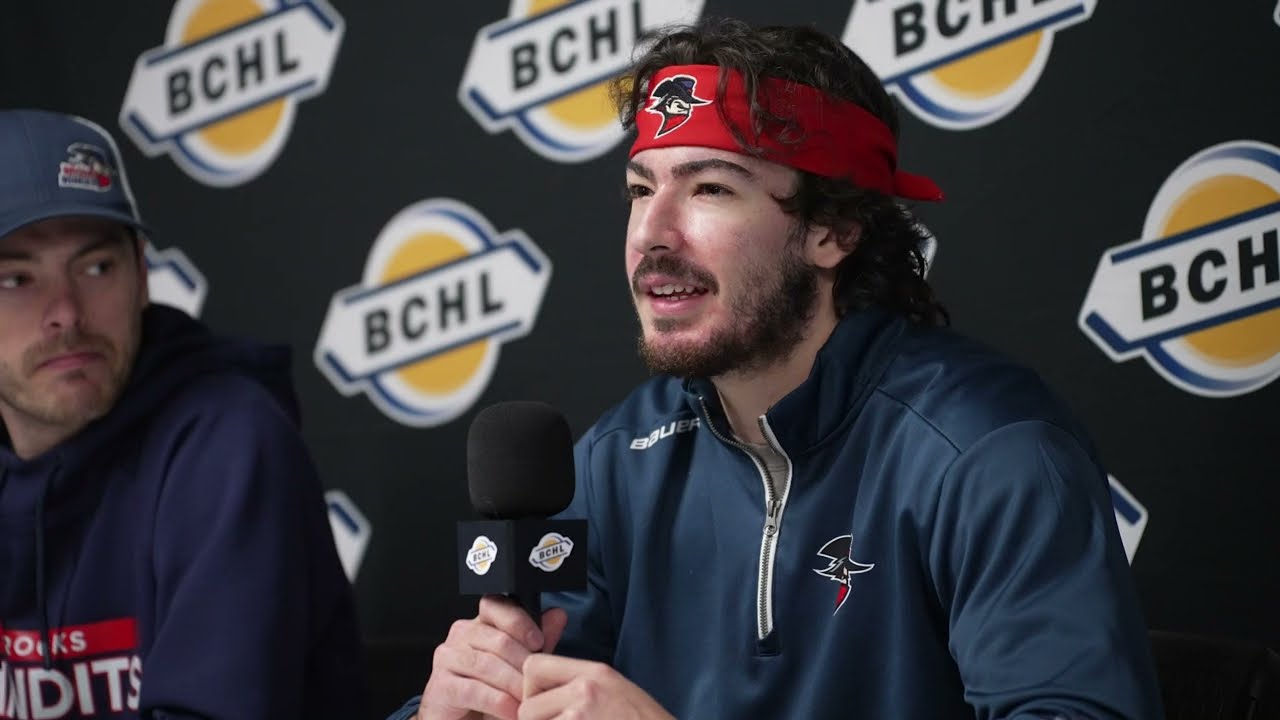Rogers BCHL Cup Finals Press Conference: Dakota Mason & Dante Siciliano (Brooks Bandits)