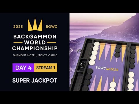 2025 Backgammon World Championship - S1 - Super Jackpot Rnd of 32