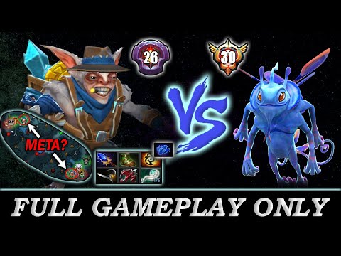 META LEVEL 4 ROAMING? level 26 Master Meepo vs Grandmaster Puck - Full Gameplay Meepo #301