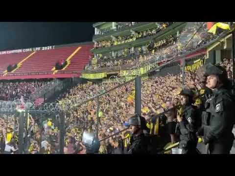 Copa Libertadores hinchada de Penarol en Santa Fé