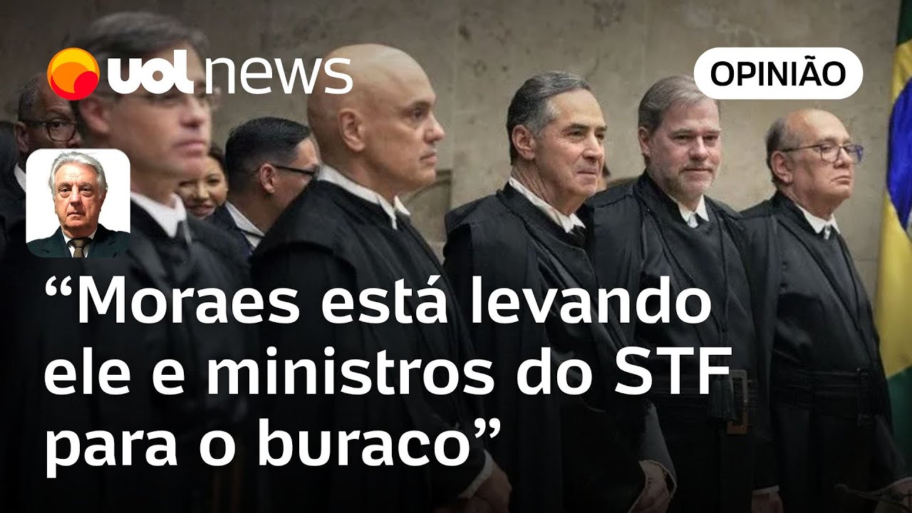 Moraes vai levar STF para o buraco se não seguir a Constituição, diz Maierovitch