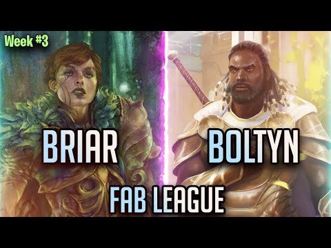 FAB League Week #3: | TCGz Alex Sneed (Briar) vs. TFF Adam Roark (Boltyn)