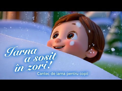 Iarna a sosit în zori - Cântec animat pentru copii cu activități de iarnă