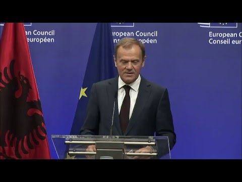 President Tusk meets President of Albania