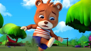 Roro Goes Outside To Play A Game | Roro & Bambu | Kids Rhymes & Songs