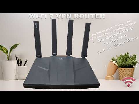 GLINet Flint 3 Tri-Band Wi-Fi 7 VPN Router