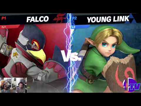 Shark Tank  #60 Winners Quarters - Kyros  (Young Link) Vs. Nexus (Falco) - SSBU Tournament