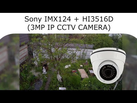 Sony IMX124 + Hi3516D (3MP IP CCTV CAMERA)