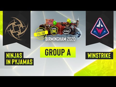 Dota2 - Ninjas in Pyjamas vs. Winstrike - Game 1 - ESL One Birmingham 2020 - Group A - EU/CIS