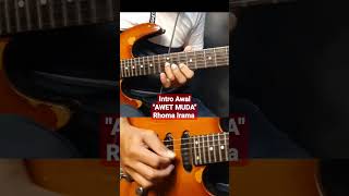 Download lagu Intro Awal Lagu AWET MUDA Rhoma Irama ‼️mudah dipelajari oleh pemula ✅ mp3
