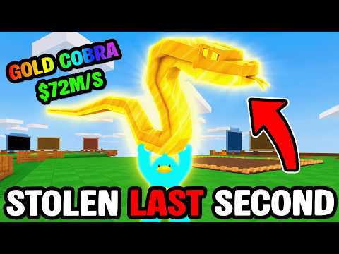 THE GREATEST STEAL you will EVER SEE in BUILD A BASE AND STEAL ROBLOX...