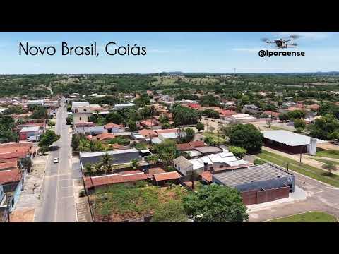 NOVO BRASIL GOIÁS, PROJETO VISÃO AÉREA - VISÃO GERAL DA CIDADE.